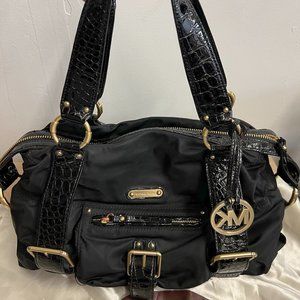 Authentic Black Michael Kors Shoulder Bag